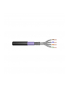 Kabel instalacyjny zewnętrzny suchy DIGITUS kat7, S/FTP, AWG 23/1, PE/LSOH, 100m, czarny - nr 3