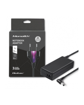 Qoltec Zasilacz do laptopa Asus 90W | 19V | 49A | 55*25 | +kabel zasilający nr 1
