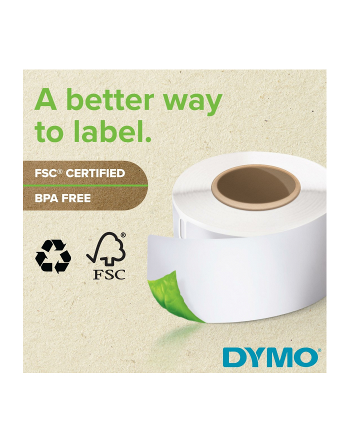 dymo LW-LABELS 41X 89MM NAME BADGE/WHITE 1X 300 PCS główny