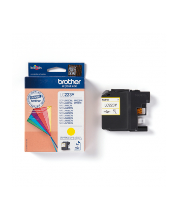 bczerwonyher LC-223Y YELLOW INK CARTRIDGE/550 PAGES ISO STANDARDS 24711