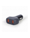 MOBILE CHARGER CAR USB 2PORT/QC30 TA-U2QC3-CAR-01 GEMBIRD - nr 10