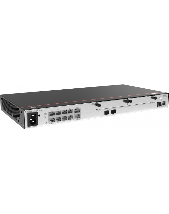 Smartphome Huawei NetEngine AR720 | Router | 2x GE Combo WAN, 8x GE LAN, 2x USB 20, 2x SIC główny
