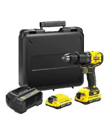 stanley bezszczotk wiert-wkrętarka 18v fatmax v20 2x2,0ah kufer nr 1