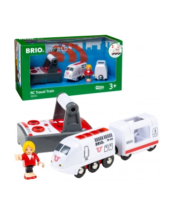 BRIO 33510 Lokomotywa biała zdalnie sterowana p4 nr 1