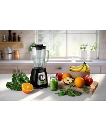 TEFAL | Blender | BlendForce 2 BL435831 | Blat stołu | 800 W | Materiał słoika Szkło | Pojemność słoika 1,75 L | Kruszenie lodu | Czarny nr 2