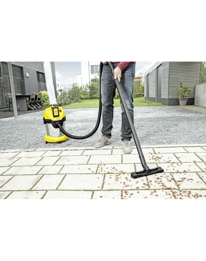karcher Kärcher 1629-9510, Suchy, Czarny, Żółty, 17 L, 2 m, 35 cm, 4 koło główny