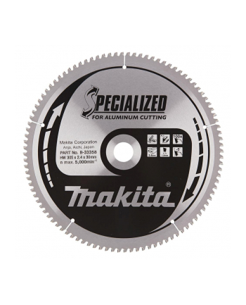 MAKITA PIŁA TARCZOWA  305x30x100z SPECJALIZED ALUMINIUM