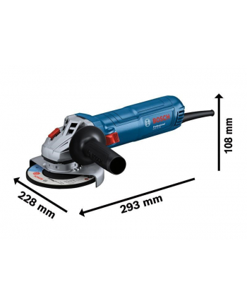 BOSCH SZLIFIERKA KĄT1200W/GWS 12-125 + TARCZA