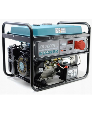 könner 'amp; söhnen KÖNNER 'amp; SÖHNEN GENERATOR PRĄDOTWÓRCZY BENZYNOWY 5,0kW 230/400V KS 7000E-3 nr 1