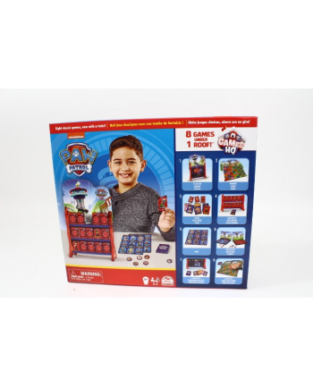 Wieża pełna gier – 8 gier Psi Patrol 6065470 Spin Master nr 1