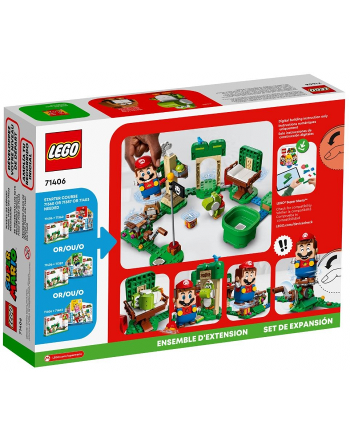 lego Zestaw rozszerzający Super Mario 71406 Dom prezentów Yoshiego główny