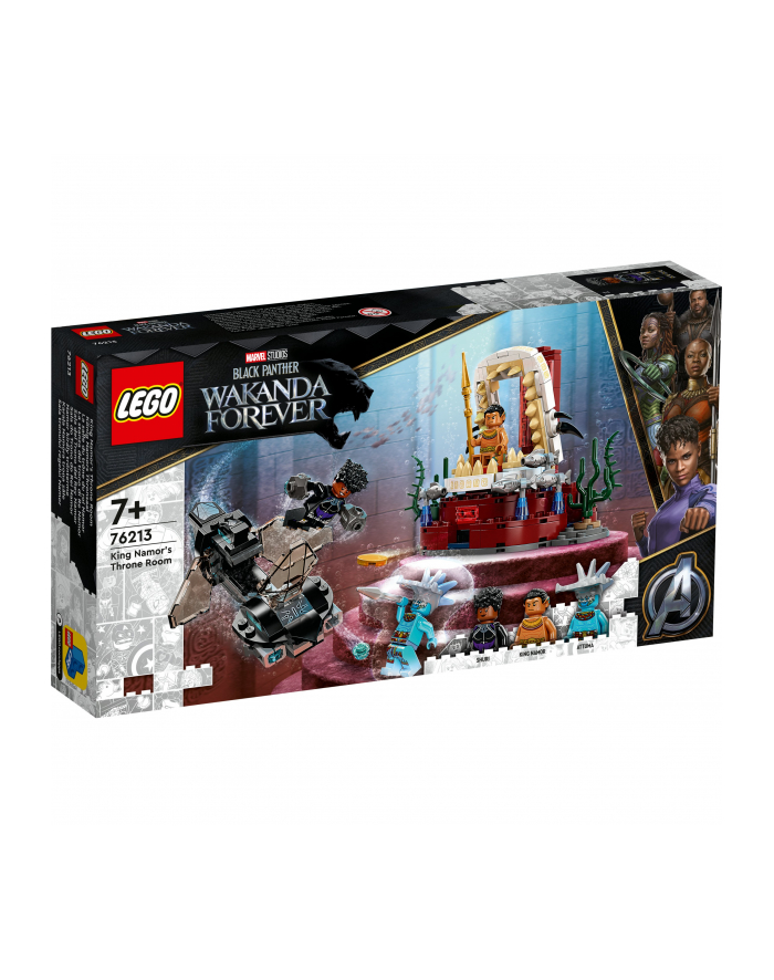 lego Klocki Super Heroes 76213 Sala tronowa króla Namora główny