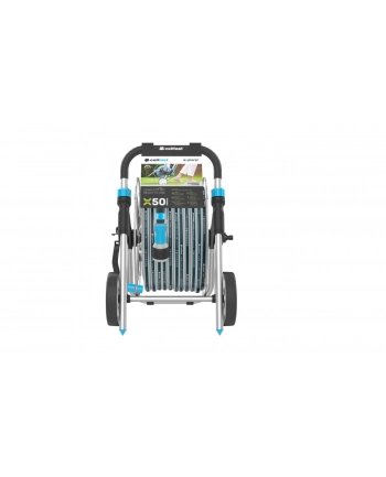 CELLFAST WÓZEK METALOWY EXPLORER + WĄŻ 50 mb 1/2''; ZESTAW