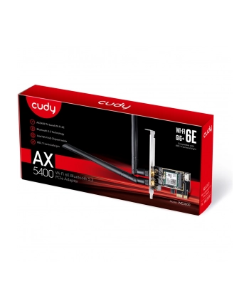 Express Adapter Cudy Wi-Fi 6E PC AX5400 nr 2