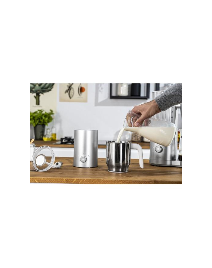 Spieniacz do mleka Zwilling Enfinigy - Srebrny główny