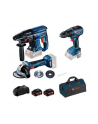 BOSCH ZESTAW 18V GBH180 + GWS180 + GSR18V-50 2x5,0Ah +TORBA +LBOXX 238 - nr 5