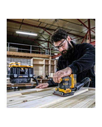 dewalt 18v xr szlifierka oscylacyjna 1/4'';, papier 140x115mm, bez ak