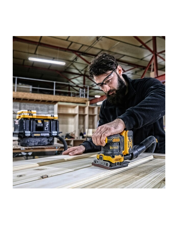 dewalt 18v xr szlifierka oscylacyjna 1/4'';, papier 140x115mm, bez ak główny