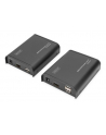 digitus Przedłużacz/Extender KVM HDMI+USB 120m po Cat6 UTP/IP 1080p FHD 60Hz audio (zestaw) - nr 1
