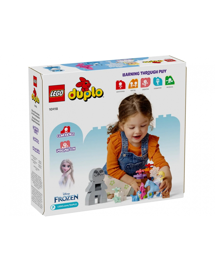 LEGO 10418 DUPLO Elza i Bruni w Zaczarowanym Lesie p3 główny