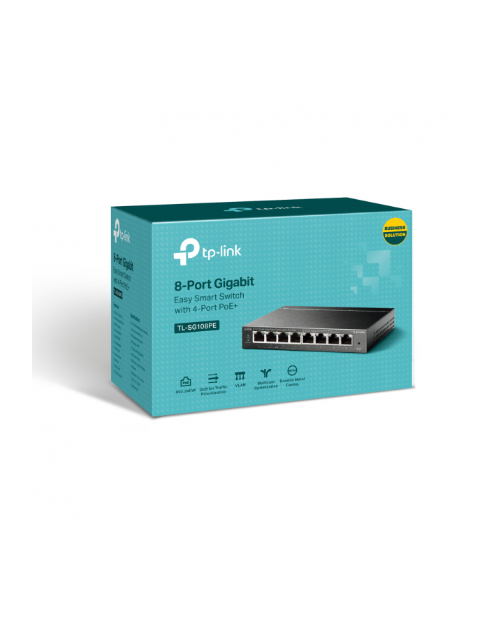 tp-link 8-PORT GIGABIT POE SMART SWITCH/D-ESKTOP EASY SMART SWITCH główny