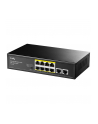 PoE+ Switch Cudy with 2 Uplink Ports 120W 8-Port 10/100M - nr 2