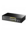 PoE+ Switch Cudy with 2 Uplink Ports 120W 8-Port 10/100M - nr 12