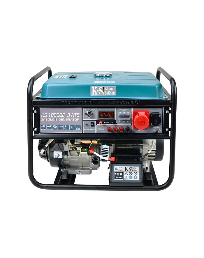 könner 'amp; söhnen KÖNNER 'amp; SÖHNEN GENERATOR PRĄDOTWÓRCZY BENZYNOWY 7,5kW 230/400V KS 10000E-3 ATS główny