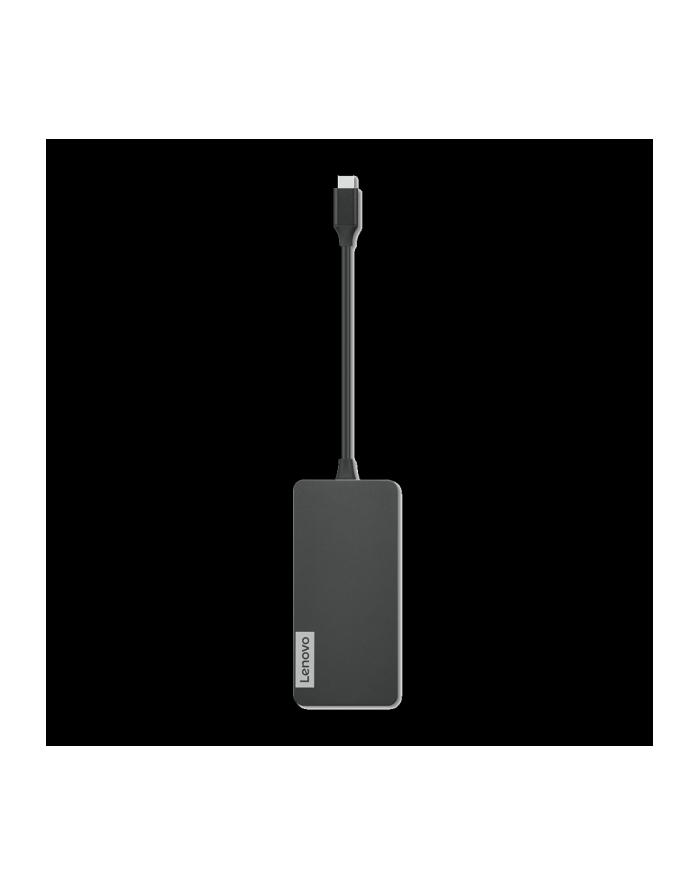 Stacja dokująca Lenovo USB-C 7 w 1 (czarna) główny