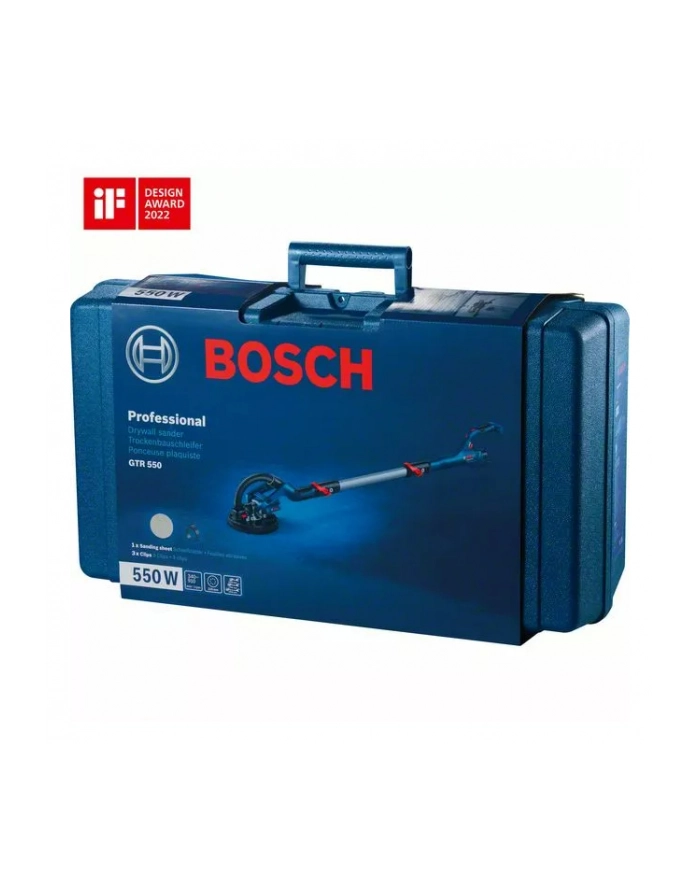BOSCHSZLIFIERKA DO GIPSU 550W GTR 550 WALIZKA główny