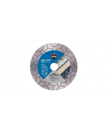 RUBI TARCZA DIAMENTOWA TGS 125 SUPERPRO DO CIĘCIA I SZLIFOWANIA 2w1 nr 1