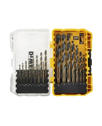 Zestaw wierteł do metalu DeWalt DT70729-QZ HSS-G - 23 szt nr 1