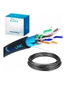Extralink CAT5E FTP (F/UTP) Zewnętrzny | Kabel sieciowy skrętka | 50M - nr 1