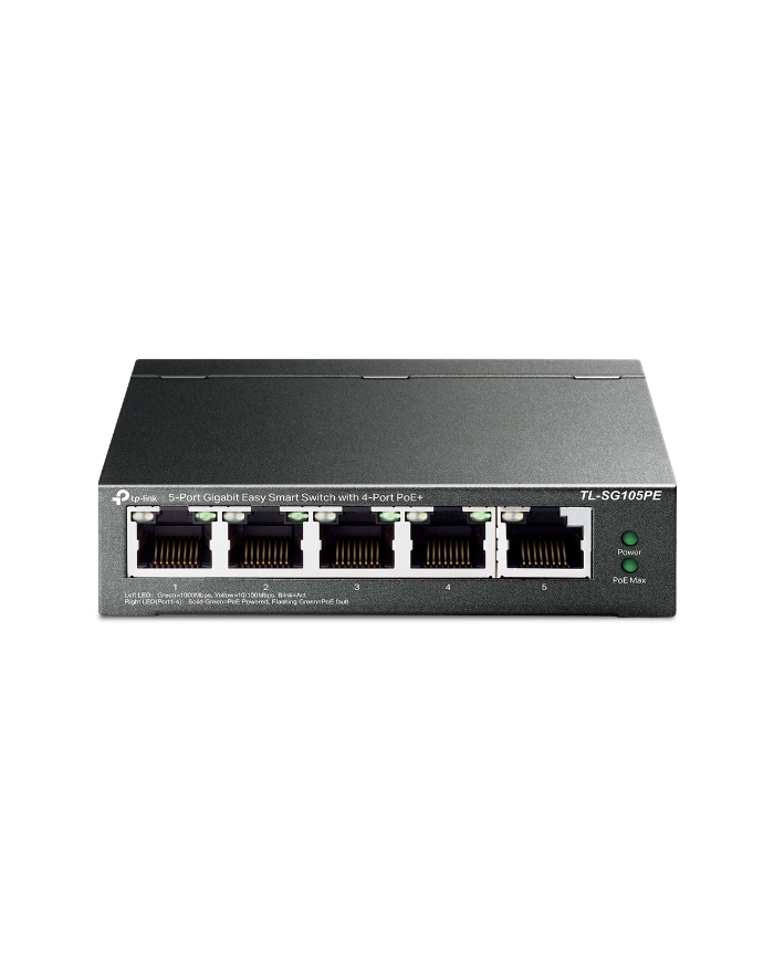 tp-link 5-PORT GIGAB EASY SMART SWITCH/WITH 4-PORT POE+ główny