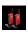 Radiotelefony ręczne PMR Motorola T42 czerwony - nr 1