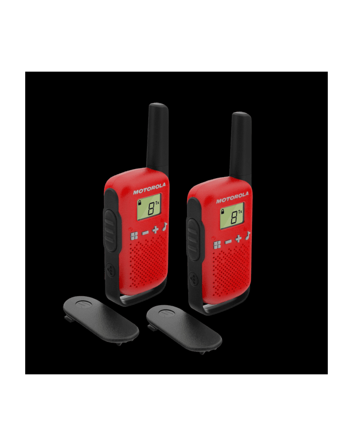 Radiotelefony ręczne PMR Motorola T42 czerwony główny