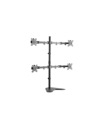 Logilink BP0046 Stojak na biurko z czterema monitorami 13'';-32''; | Logilink | Uchwyt biurkowy | BP0046 | 13-32 ''; | Maksymalny ciężar (udźwig) Nośność każdego ramienia: Max 8 kg kg | Czarny nr 2
