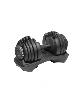 Hantel żeliwny regulowany automat 24 kg REBEL ACTIVE