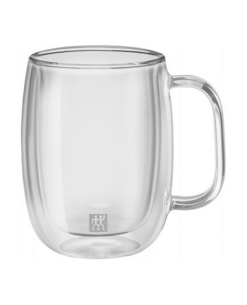 Zestaw dwóch szklanek do kawy z uchwytem Zwilling Sorrento - 355 ml nr 1
