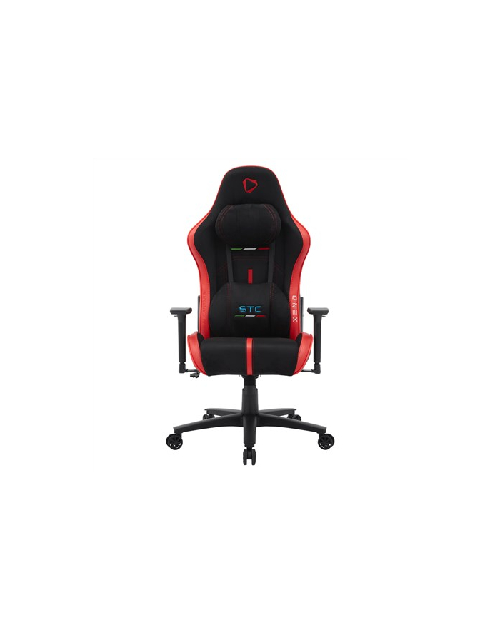 Fotel gamingowy ONEX STC Alcantara serii L - Czarny/Czerwony | Onex główny
