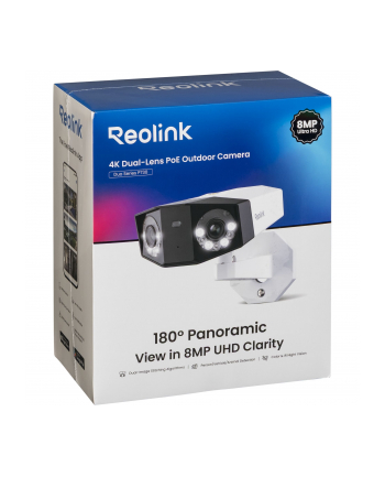 Reolink | Kamera 4K POE z dwoma obiektywami | Seria Duo P730 | Pocisk | 8 MP | 3,2 mm/F2,0 | Stopień ochrony IP66 | H265 | Karta microSD, maks 256 GB