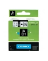 dymo D1-TAPE 9MM X 7M/BLACK ON WHITE - nr 15