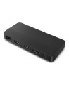 Lenovo | Podróżna stacja dokująca USB-C z dwoma wyświetlaczami i adapterem | 40B90100(wersja europejska) - nr 11