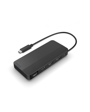 Lenovo | Podróżna stacja dokująca USB-C z dwoma wyświetlaczami i adapterem | 40B90100(wersja europejska) nr 1