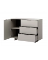 cama meble Komoda 1D3S ALMA 120x41,5xH90 kaszmir - nr 2