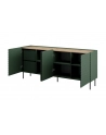 cama meble Komoda 4D2SZ ONDA 200x45xH85 zieleń - nr 2