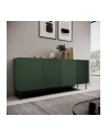 cama meble Komoda 4D2SZ ONDA 200x45xH85 zieleń - nr 3