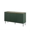 cama meble Komoda 3D2SZ ONDA 150x45xH85 zieleń - nr 1