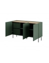 cama meble Komoda 3D2SZ ONDA 150x45xH85 zieleń - nr 2
