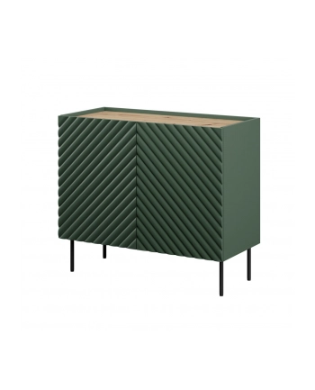 cama meble Komoda 2D ONDA 98x45xH85 zieleń nr 2